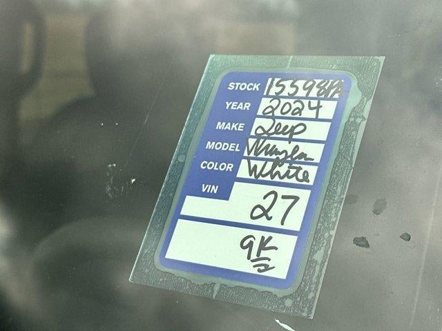 2024 Jeep Wrangler Sahara 4 Door 4x4