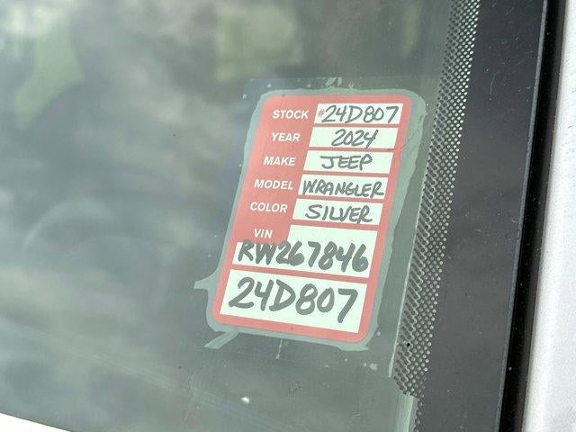 2024 Jeep Wrangler Sahara 4 Door 4x4