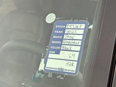 2023 Jeep Gladiator High Altitude 4x4