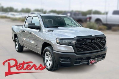 2025 RAM 1500 Tradesman 4x2 Quad Cab 6'4" Box