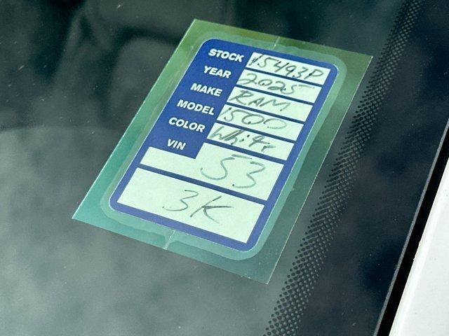 2025 RAM 1500 Lone Star 4x4 Crew Cab 5'7" Box