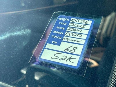 2023 RAM 1500 Longhorn 4x4 Crew Cab 5'7" Box