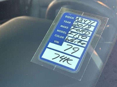 2018 Ford F-150 LARIAT 4WD SuperCrew 5.5' Box