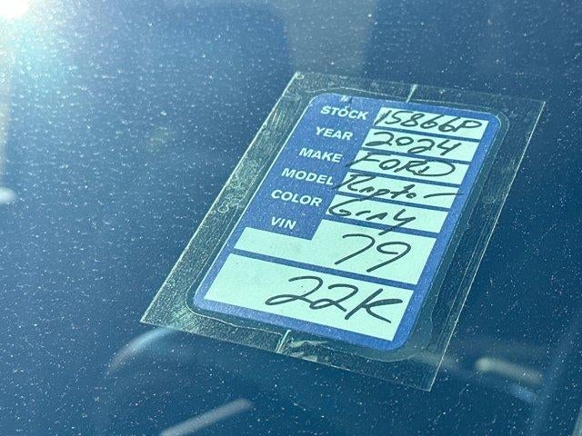 2024 Ford F-150 Raptor 4WD SuperCrew 5.5' Box