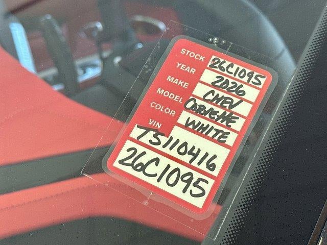 2026 Chevrolet Corvette Stingray 3LT