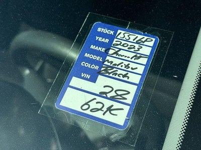 2023 Chevrolet Malibu 4dr Sdn 1LT