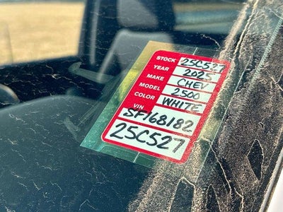 2025 Chevrolet Silverado 2500 HD WT