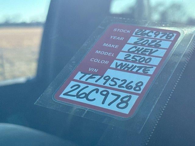 2026 Chevrolet Silverado 2500 HD WT