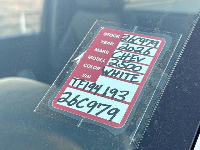 2026 Chevrolet Silverado 2500 HD WT