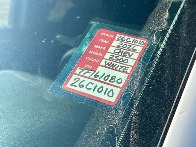 2026 Chevrolet Silverado 2500 HD WT
