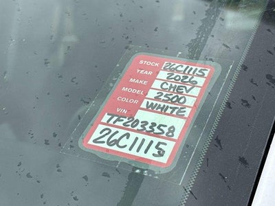 2026 Chevrolet Silverado 2500 HD WT