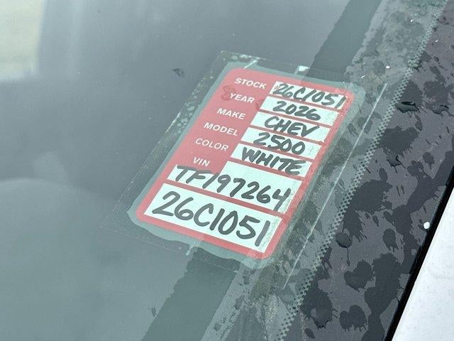 2026 Chevrolet Silverado 2500 HD WT