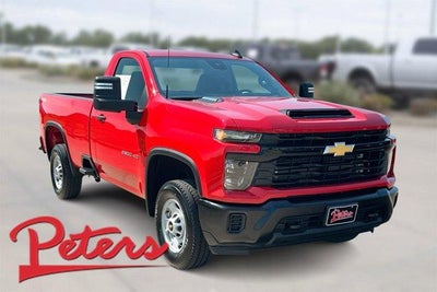2025 Chevrolet Silverado 2500 HD Regular Cab Long Box 4-Wheel Drive Work Truck