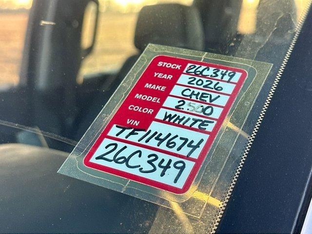 2026 Chevrolet Silverado 2500 HD WT