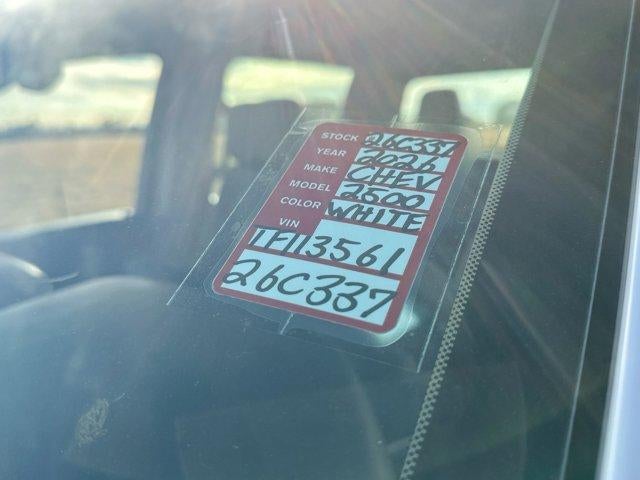 2026 Chevrolet Silverado 2500 HD WT