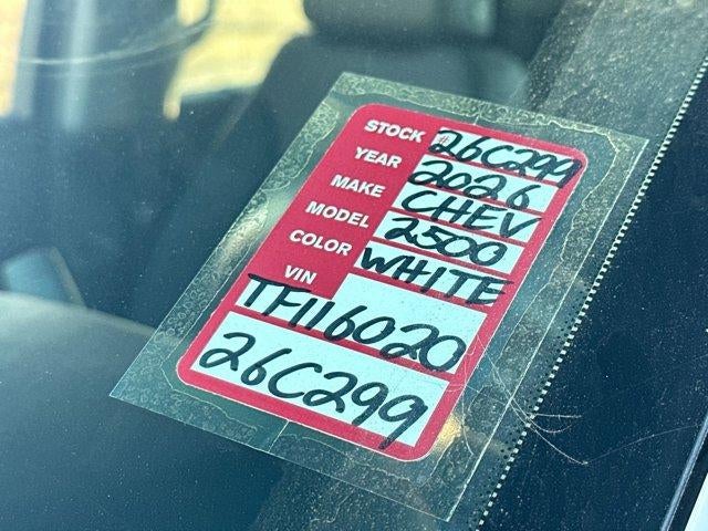 2026 Chevrolet Silverado 2500 HD WT