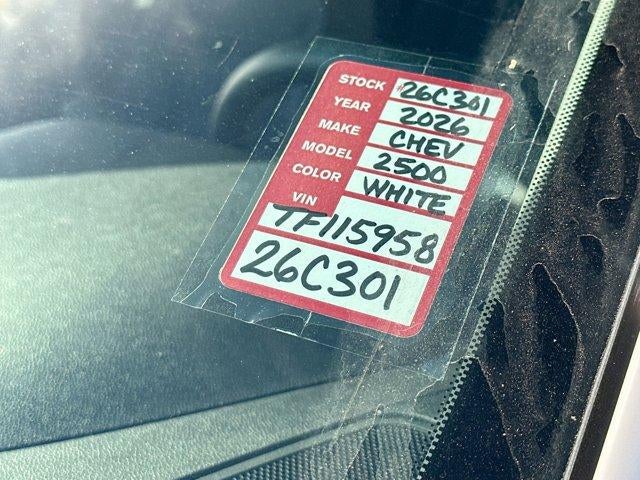 2026 Chevrolet Silverado 2500 HD WT