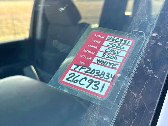 2026 Chevrolet Silverado 2500 HD Custom