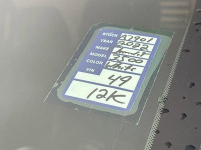 2022 Chevrolet Silverado 3500 HD Crew Cab Long Box 4-Wheel Drive LT