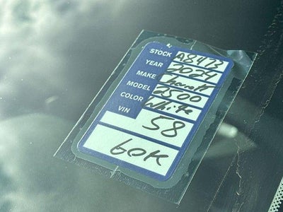 2024 Chevrolet Silverado 2500 HD Double Cab Standard Box 4-Wheel Drive Work Truck