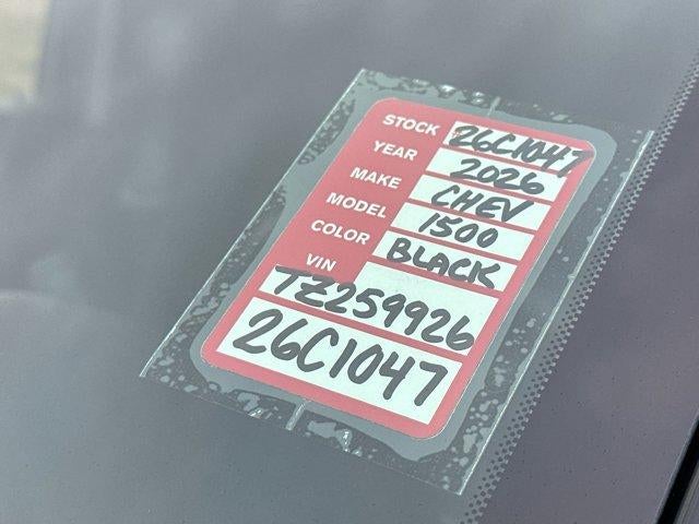 2026 Chevrolet Silverado 1500 Custom