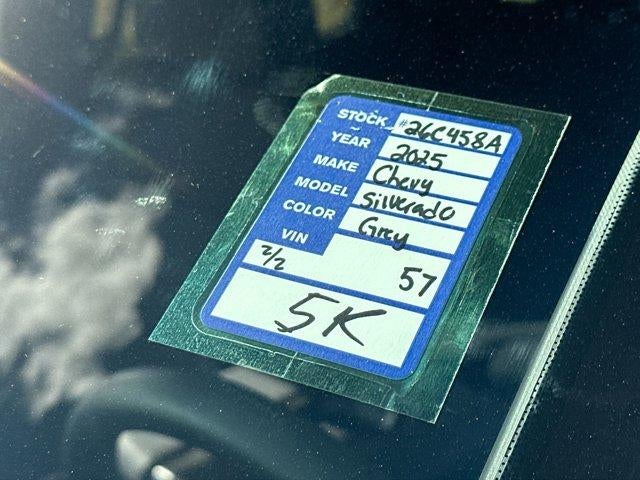 2025 Chevrolet Silverado 1500 Crew Cab Short Box 4-Wheel Drive Custom