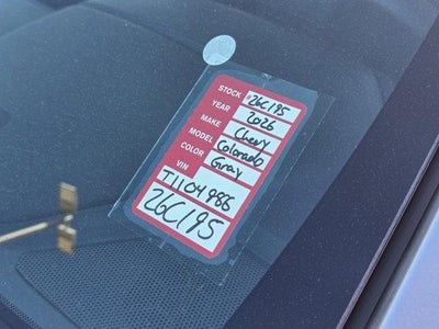 2026 Chevrolet Colorado Z71