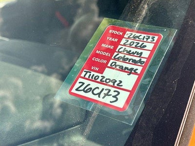 2026 Chevrolet Colorado Z71