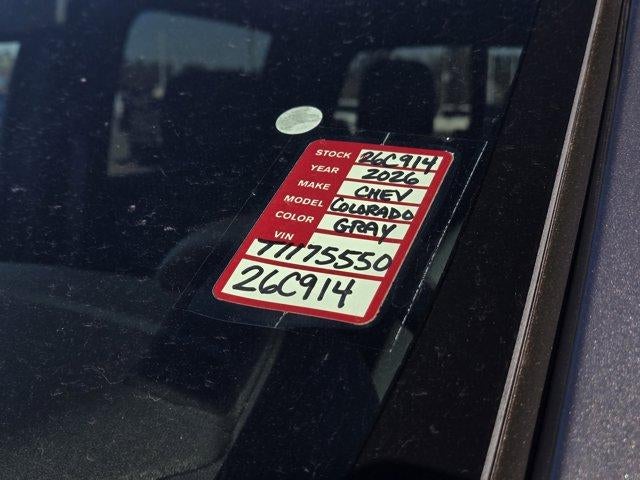 2026 Chevrolet Colorado Trail Boss