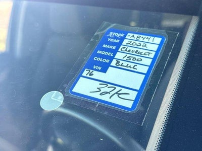 2022 Chevrolet Silverado 1500 Crew Cab Short Box 4-Wheel Drive RST