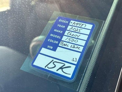 2025 Chevrolet Silverado 1500 Crew Cab Short Box 4-Wheel Drive High Country