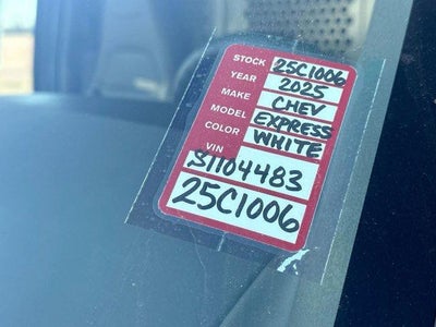 2025 Chevrolet Express Cargo 2500 Base