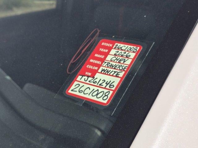 2026 Chevrolet Traverse RS