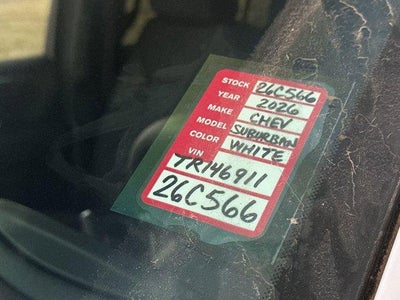 2026 Chevrolet Suburban LS