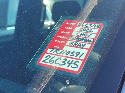 2026 Chevrolet Suburban Premier