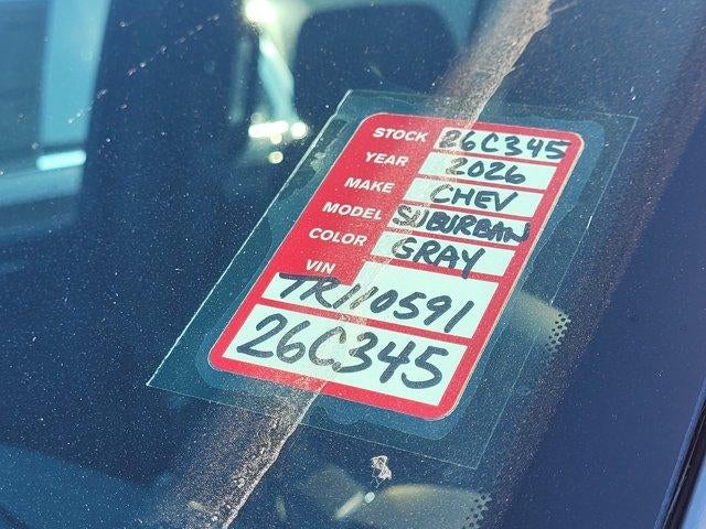 2026 Chevrolet Suburban Premier