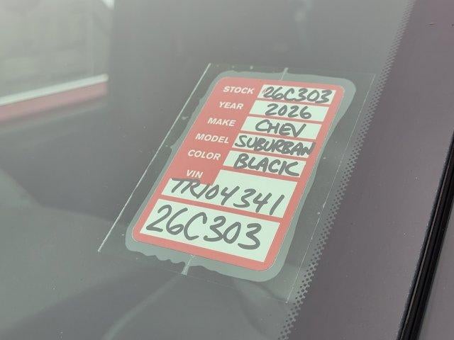 2026 Chevrolet Suburban Premier