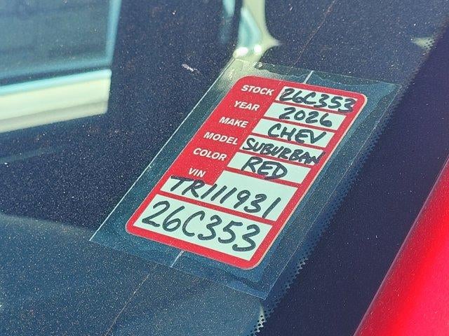 2026 Chevrolet Suburban Premier