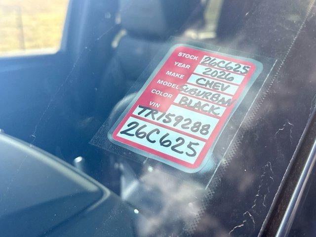 2026 Chevrolet Suburban High Country