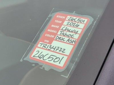 2026 Chevrolet Suburban High Country