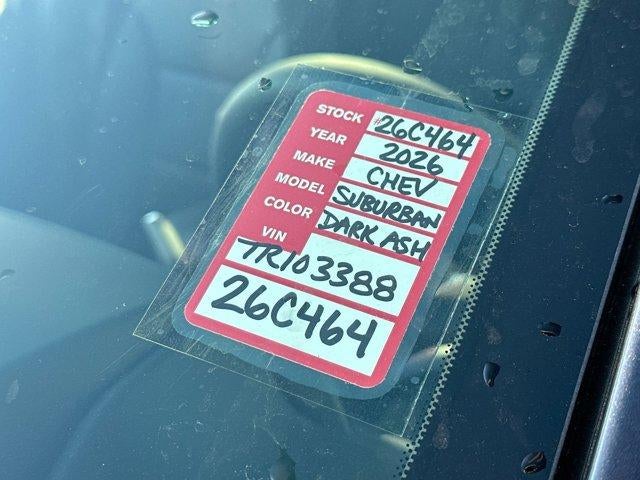 2026 Chevrolet Suburban High Country