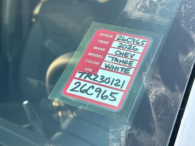 2026 Chevrolet Tahoe LS