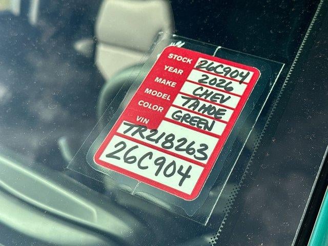 2026 Chevrolet Tahoe LT