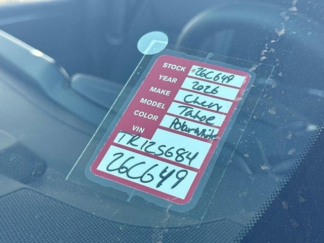 2026 Chevrolet Tahoe Premier