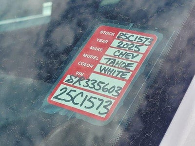 2025 Chevrolet Tahoe High Country