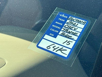 2021 Chevrolet Tahoe 2WD Premier
