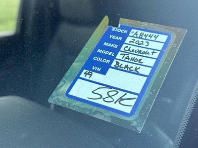 2023 Chevrolet Tahoe 2WD High Country