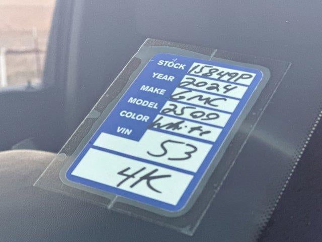 2024 GMC Sierra 2500 HD Regular Cab Long Box 4-Wheel Drive Pro