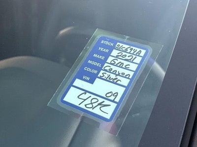 2021 GMC Canyon Crew Cab Short Box 4-Wheel Drive AT4 w/Leather