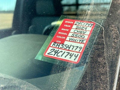 2024 Chevrolet Silverado 5500 HD Work Truck